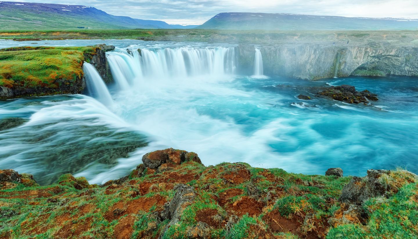 Iceland - Goðafoss Waterfall, Iceland