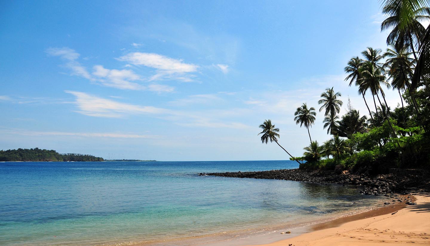 São Tomé e Príncipe - Beach & Santana Cove, SaoTomeAndPrincipe